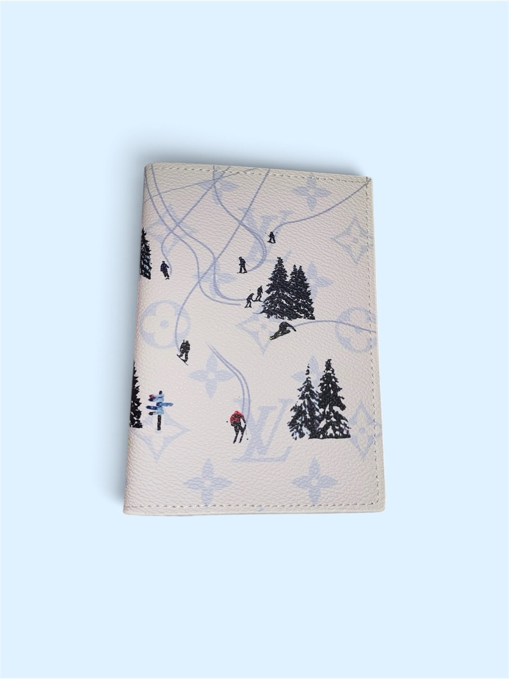 Louis Vuitton passport organizer "White" M14882" unisex